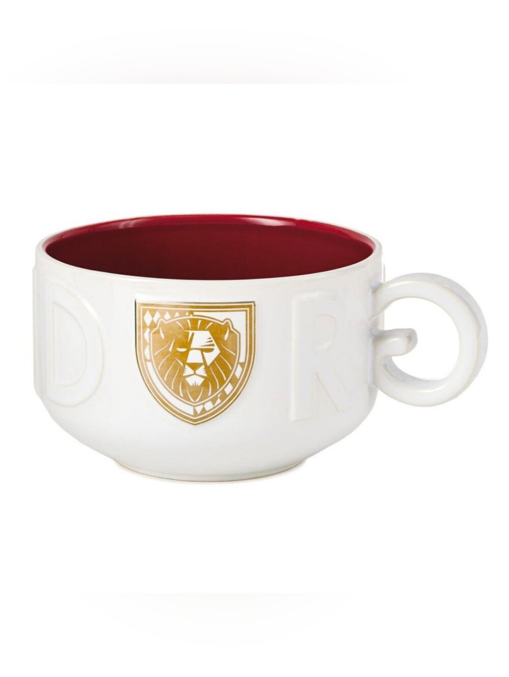 Hallmark Harry Potter Ceramic Gryffindor Soup Mug,22 oz. w/"G" Shaped Handle🤍🦁